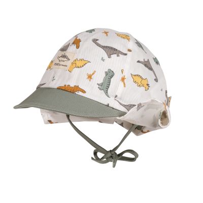 Schildmütze Nackenschutz Dino