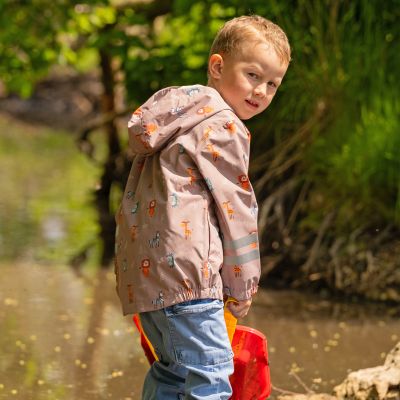 Outdoor-Regenjacke Wildtiere