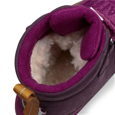 Winterstiefel Vegan Comfy  Vogel Berry 