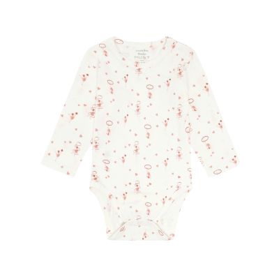 Langarmbody Bambus Herzen