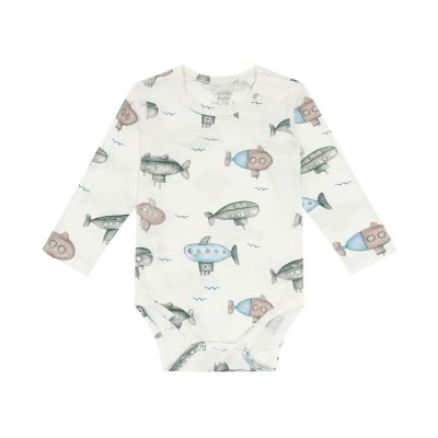 Langarmbody Bambus U-Boot