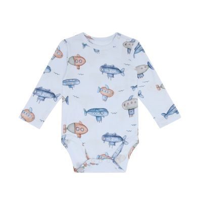 Langarmbody Bambus U-Boot