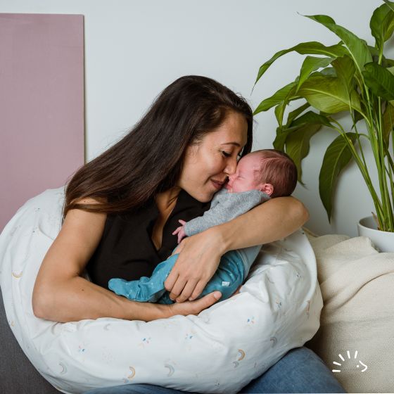 Überzug für Stillkissen SNAKE Popeline GOTS