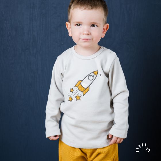 Langarmshirt Interlock GOTS