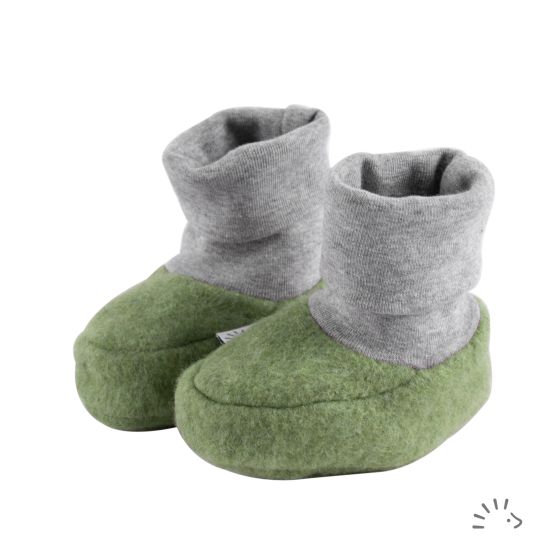 Babyschuh aus Baumwollfleece