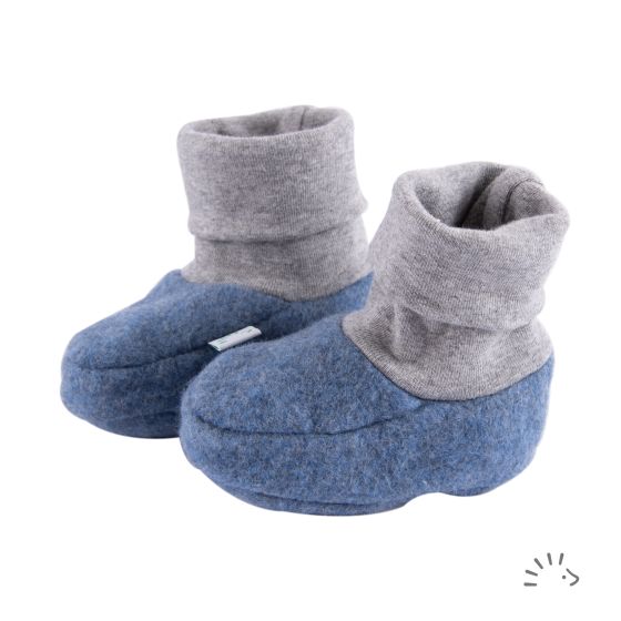 Babyschuh aus Baumwollfleece