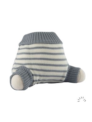 0252/grey/ecru striped