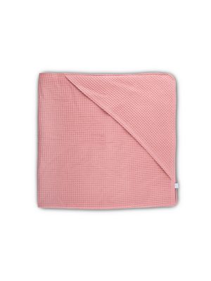 Kapuzenbadetuch Woven Waffle GOTS
