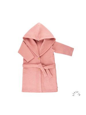 Bademantel Woven Waffle GOTS