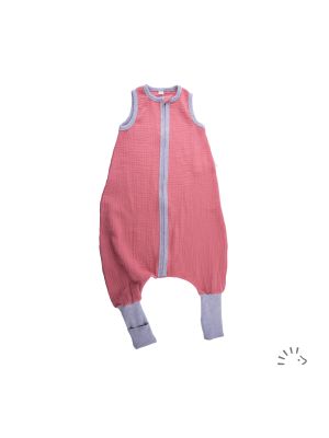 Sommerschlafsack mit Füßen Musselin 0.5 TOG