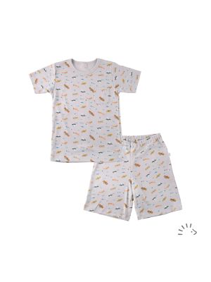 Pyjama 1/2 Arm Feinripp