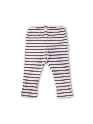 0557/Ecru Anthracite Striped