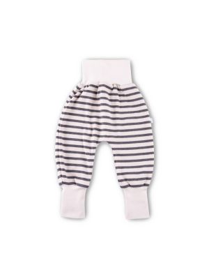 0557/Ecru Anthracite Striped