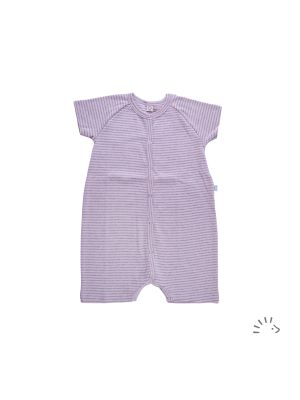 Playsuit organic cotton fine rib