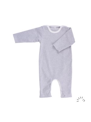 0252/Grau/Ecru gestreift