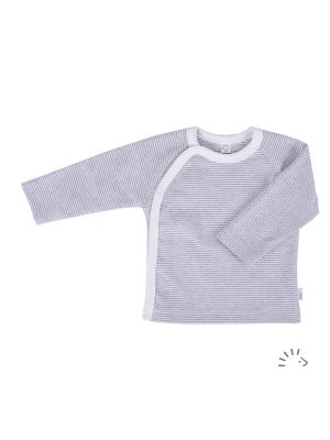 0252/Grau/Ecru gestreift