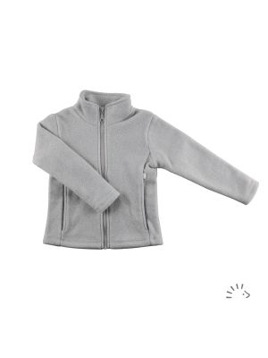 Jacke mit Stehkragen aus Baumwolle 