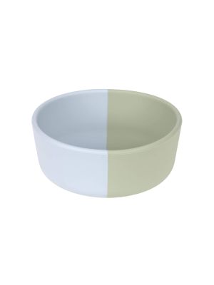 Silicone Bowl Lemon blau grün