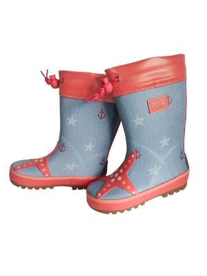 Gummistiefel "Seestern" Stulpe, Jerseyfutter