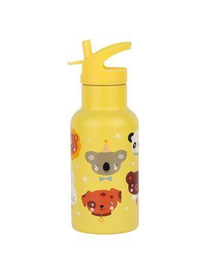 Trinkflasche Edelstahl Tierfreund