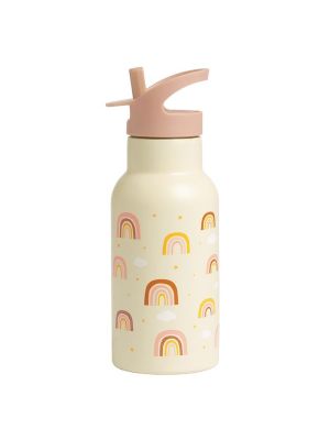 Trinkflasche Edelstahl Regenbogen